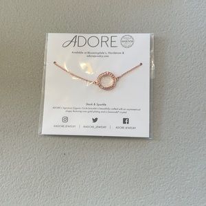 Adore circle Swarovski bracelet
